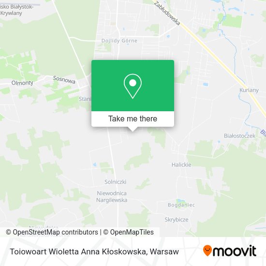 Карта Toiowoart Wioletta Anna Kłoskowska