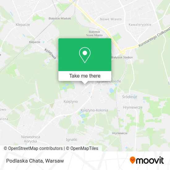 Карта Podlaska Chata