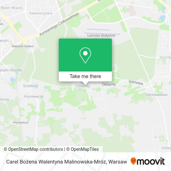 Carel Bożena Walentyna Malinowska-Mróz map