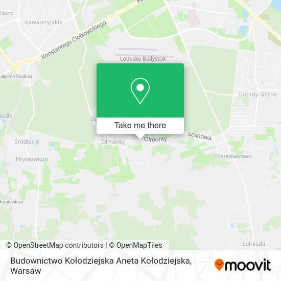 Budownictwo Kołodziejska Aneta Kołodziejska map