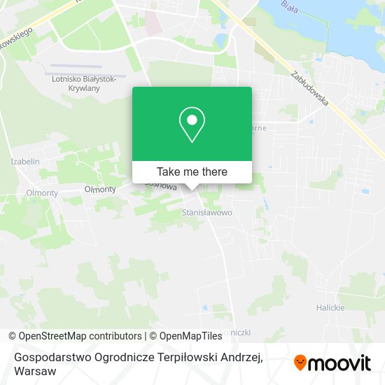 Gospodarstwo Ogrodnicze Terpiłowski Andrzej map