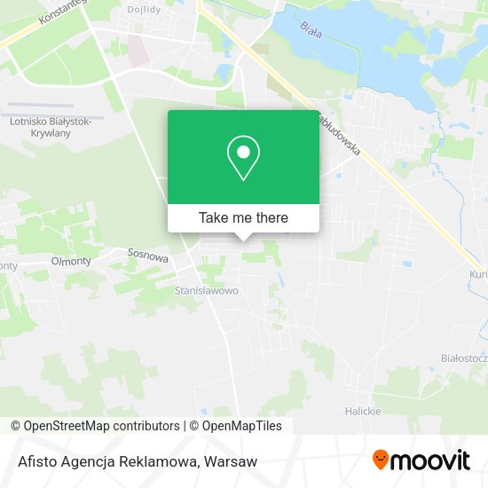 Afisto Agencja Reklamowa map