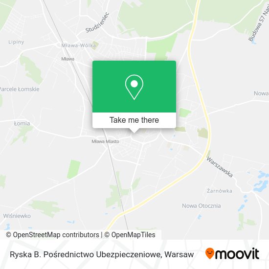 Ryska B. Pośrednictwo Ubezpieczeniowe map