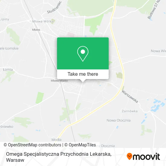 Карта Omega Specjalistyczna Przychodnia Lekarska