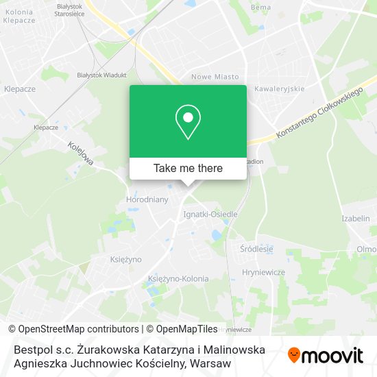 Bestpol s.c. Żurakowska Katarzyna i Malinowska Agnieszka Juchnowiec Kościelny map