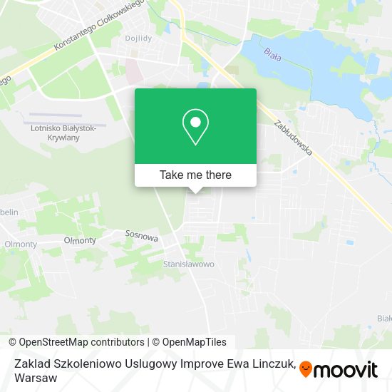 Zaklad Szkoleniowo Uslugowy Improve Ewa Linczuk map