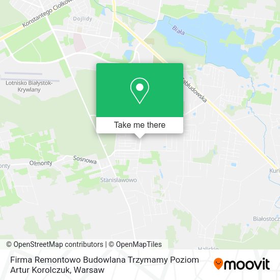 Firma Remontowo Budowlana Trzymamy Poziom Artur Korolczuk map