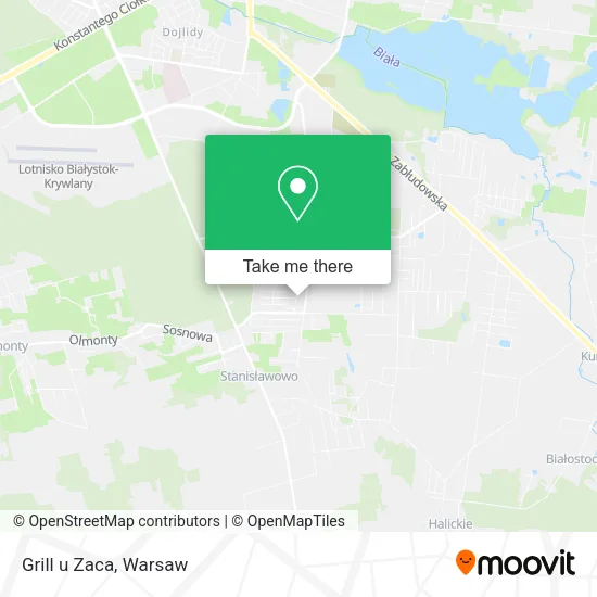 Карта Grill u Zaca
