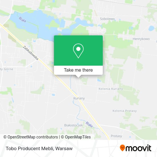 Tobo Producent Mebli map