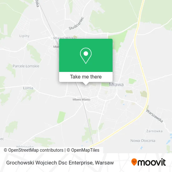 Карта Grochowski Wojciech Dsc Enterprise
