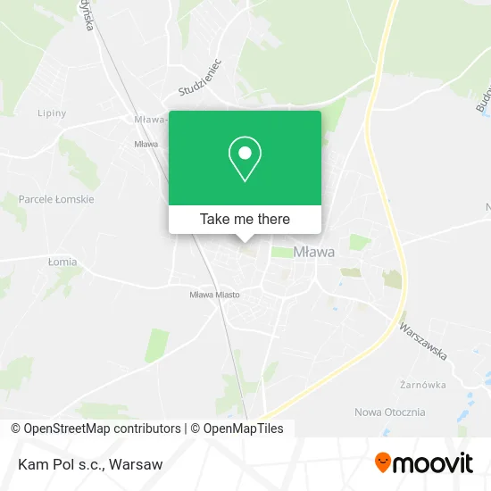 Карта Kam Pol s.c.