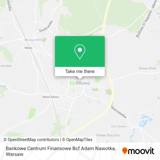 Карта Bankowe Centrum Finansowe Bcf Adam Nawotka