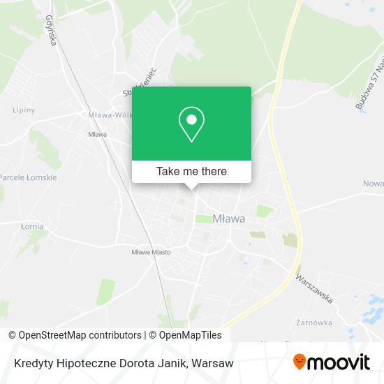 Kredyty Hipoteczne Dorota Janik map