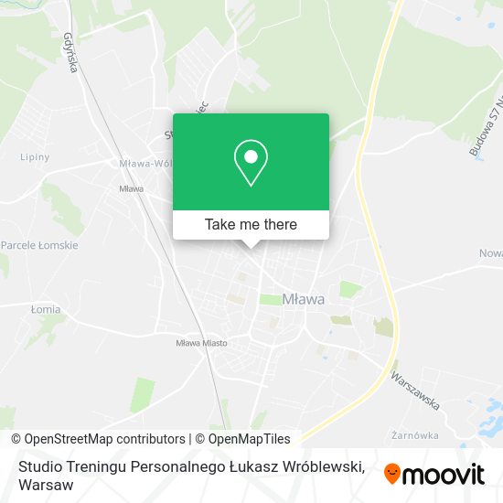 Studio Treningu Personalnego Łukasz Wróblewski map