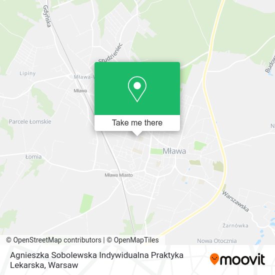 Agnieszka Sobolewska Indywidualna Praktyka Lekarska map