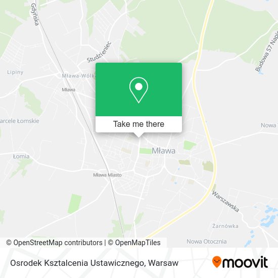 Osrodek Ksztalcenia Ustawicznego map