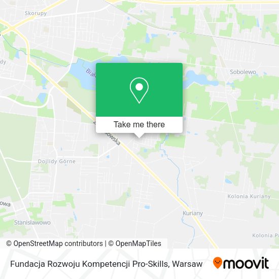 Fundacja Rozwoju Kompetencji Pro-Skills map