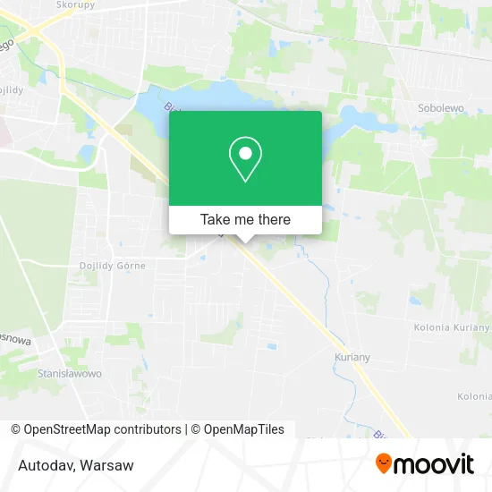 Карта Autodav