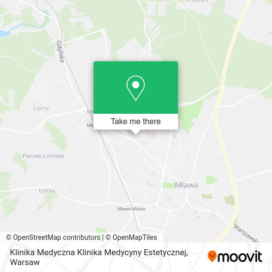 Klinika Medyczna Klinika Medycyny Estetycznej map