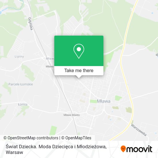 Świat Dziecka. Moda Dziecięca i Młodzieżowa map