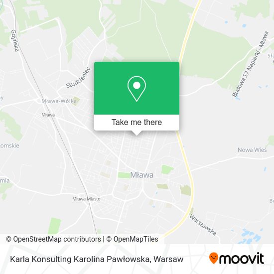 Karla Konsulting Karolina Pawłowska map