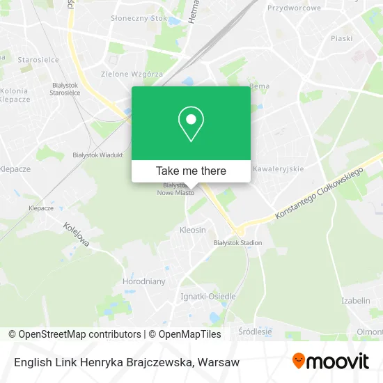 Карта English Link Henryka Brajczewska