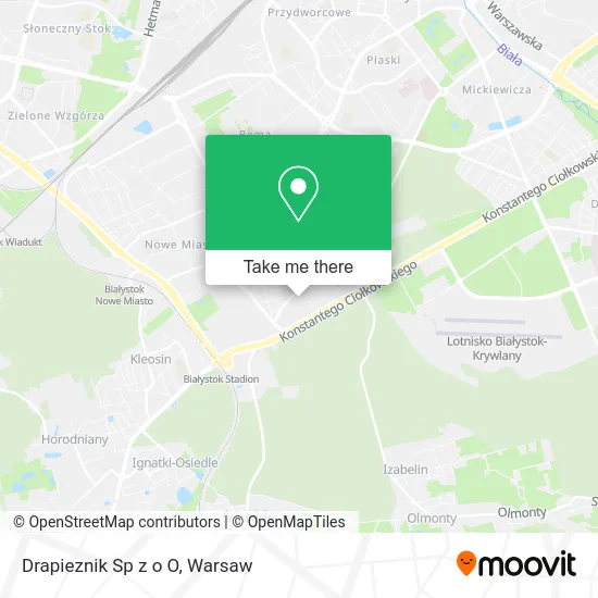 Карта Drapieznik Sp z o O