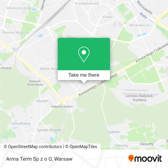 Карта Arma Term Sp z o O