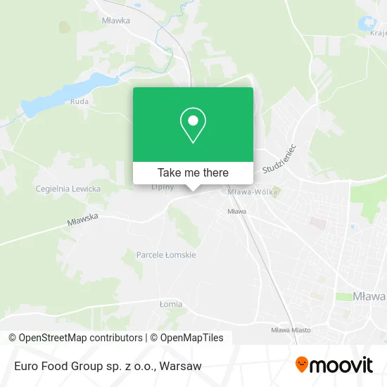 Карта Euro Food Group sp. z o.o.