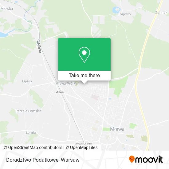 Карта Doradztwo Podatkowe