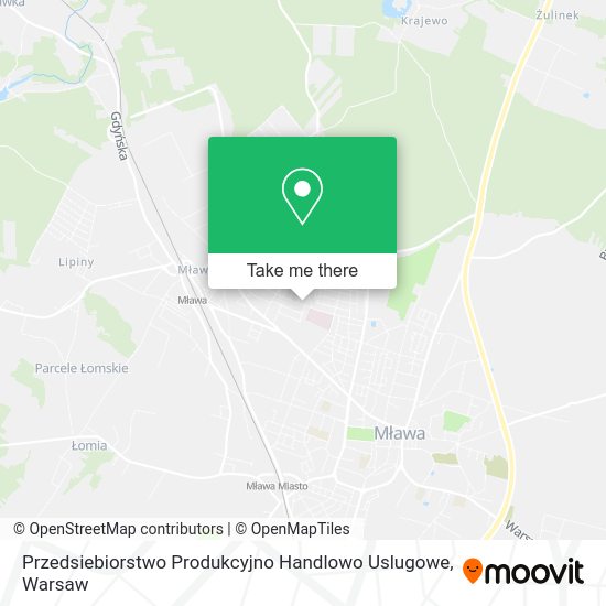 Przedsiebiorstwo Produkcyjno Handlowo Uslugowe map