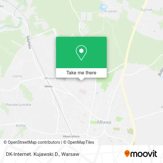 Карта DK-Internet. Kujawski D.