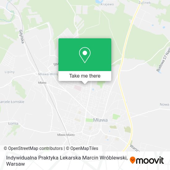 Indywidualna Praktyka Lekarska Marcin Wróblewski map