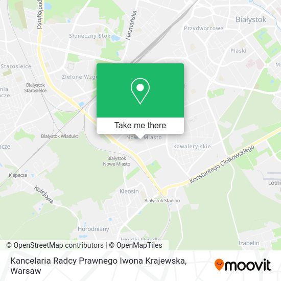 Kancelaria Radcy Prawnego Iwona Krajewska map