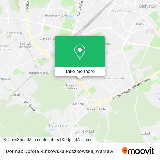 Dormax Dorota Rutkowska Roszkowska map