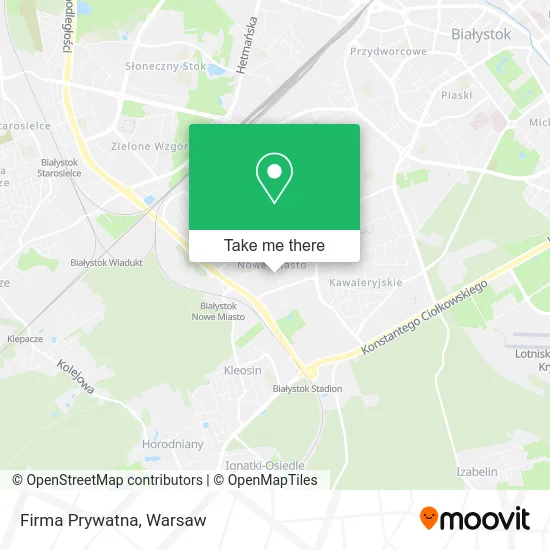 Карта Firma Prywatna