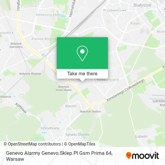 Карта Genevo Alarmy Genevo.Sklep.Pl Gsm Prima 64