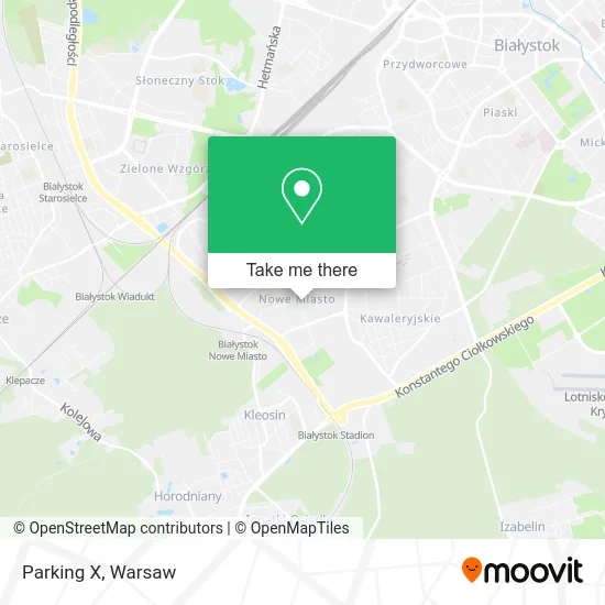 Карта Parking X