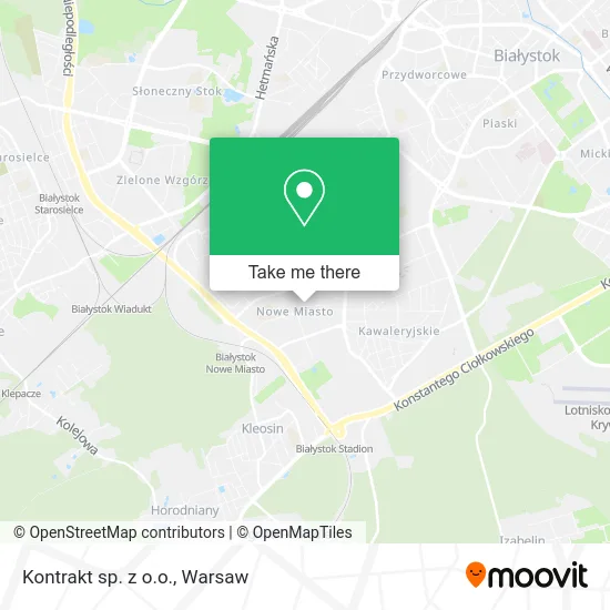 Карта Kontrakt sp. z o.o.