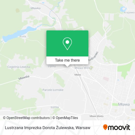 Lustrzana Imprezka Dorota Żulewska map