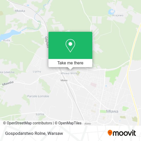 Gospodarstwo Rolne map