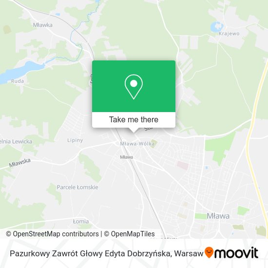 Pazurkowy Zawrót Głowy Edyta Dobrzyńska map