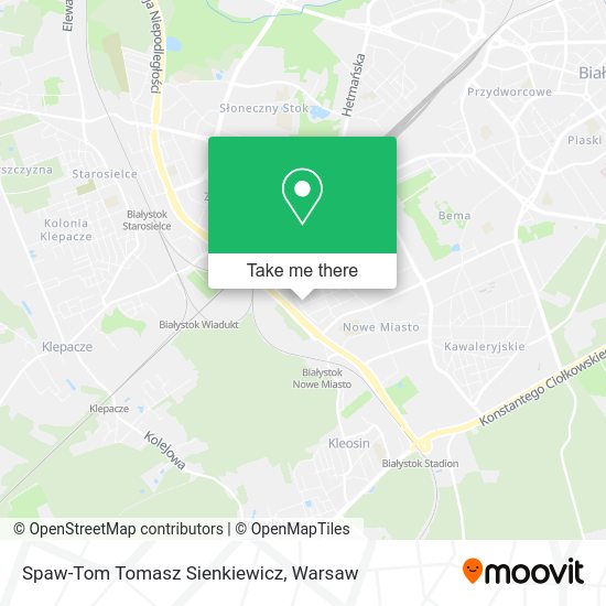 Spaw-Tom Tomasz Sienkiewicz map