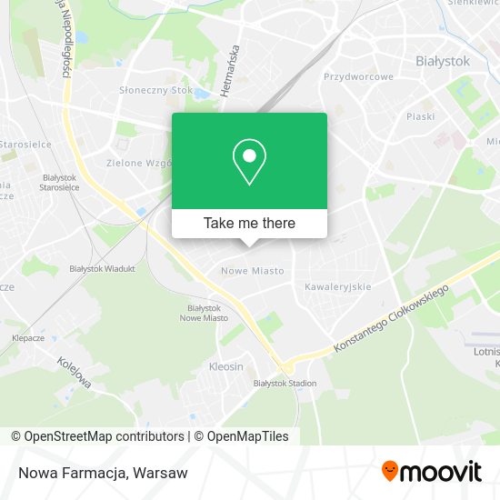 Nowa Farmacja map