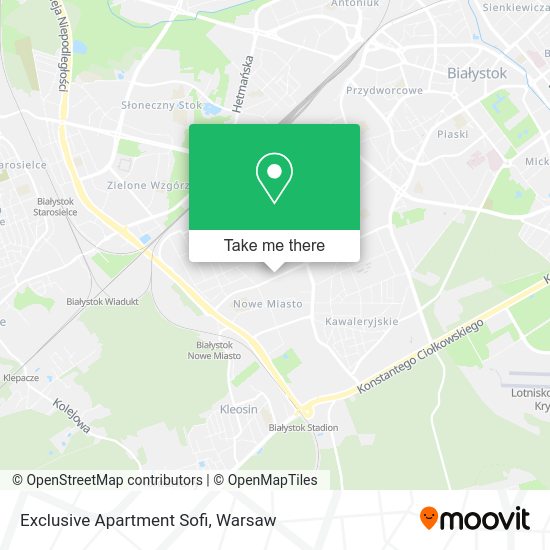 Exclusive Apartment Sofi map