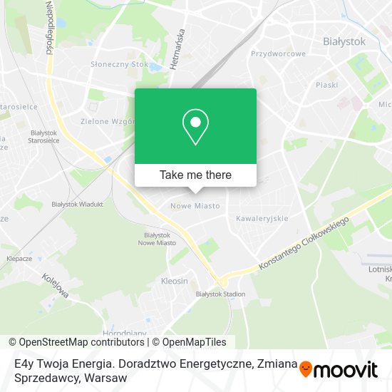 Карта E4y Twoja Energia. Doradztwo Energetyczne, Zmiana Sprzedawcy