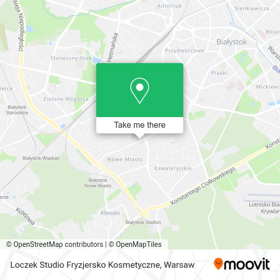 Loczek Studio Fryzjersko Kosmetyczne map