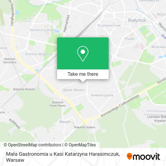 Mała Gastronomia u Kasi Katarzyna Harasimczuk map