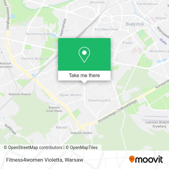 Fitness4women Violetta map