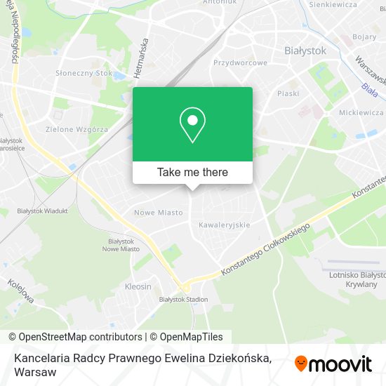 Kancelaria Radcy Prawnego Ewelina Dziekońska map